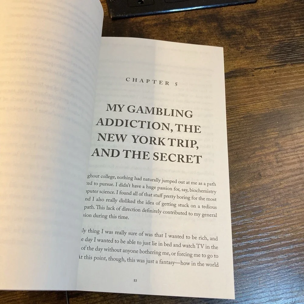 One Million Dollars, Hot Girls and a Ferrari Yousef Benhamida Autobiography Book